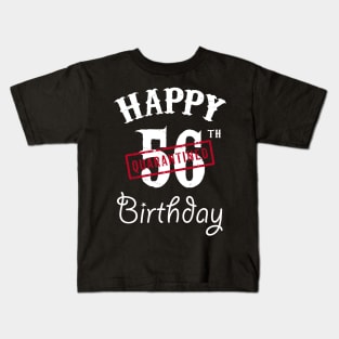 Happy 56th Quarantined Birthday Kids T-Shirt